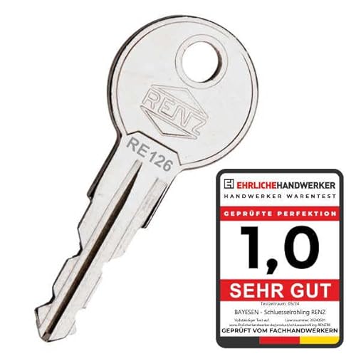 RENZ Ersatzschlüssel - Schließung RE027 - mit Original RENZ Kopfform Schlüssel nach Code - Nachschlüssel - Zusatzschlüssel - Briefkastenschlüssel - Schlüsseldienst RENZ Ersatzschlüssel - Schließung RE027 - mit Original RENZ Kopfform Schlüssel nach Code - Nachschlüssel - Zusatzschlüssel - Briefkastenschlüssel - Schlüsseldienst von bayesen