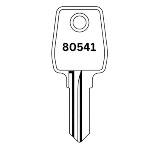 bayesen Ersatzschlüssel Kompatibel mit Euro-Locks (80001 bis 81000) - Präzise Gefräster Nachschlüssel für Möbel-, Spind-, Schrank-, Schubladen- und Briefkastenschlösser [Code 80113] von bayesen
