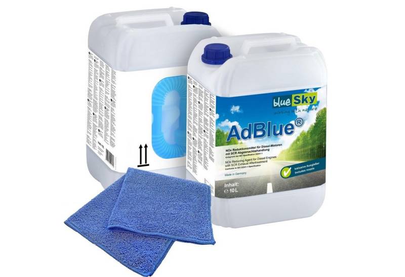 baytronic Kanister 2x 10 Liter blueSky AdBlue Kanister Harnstofflösung+Ausgießer (1 St) von baytronic
