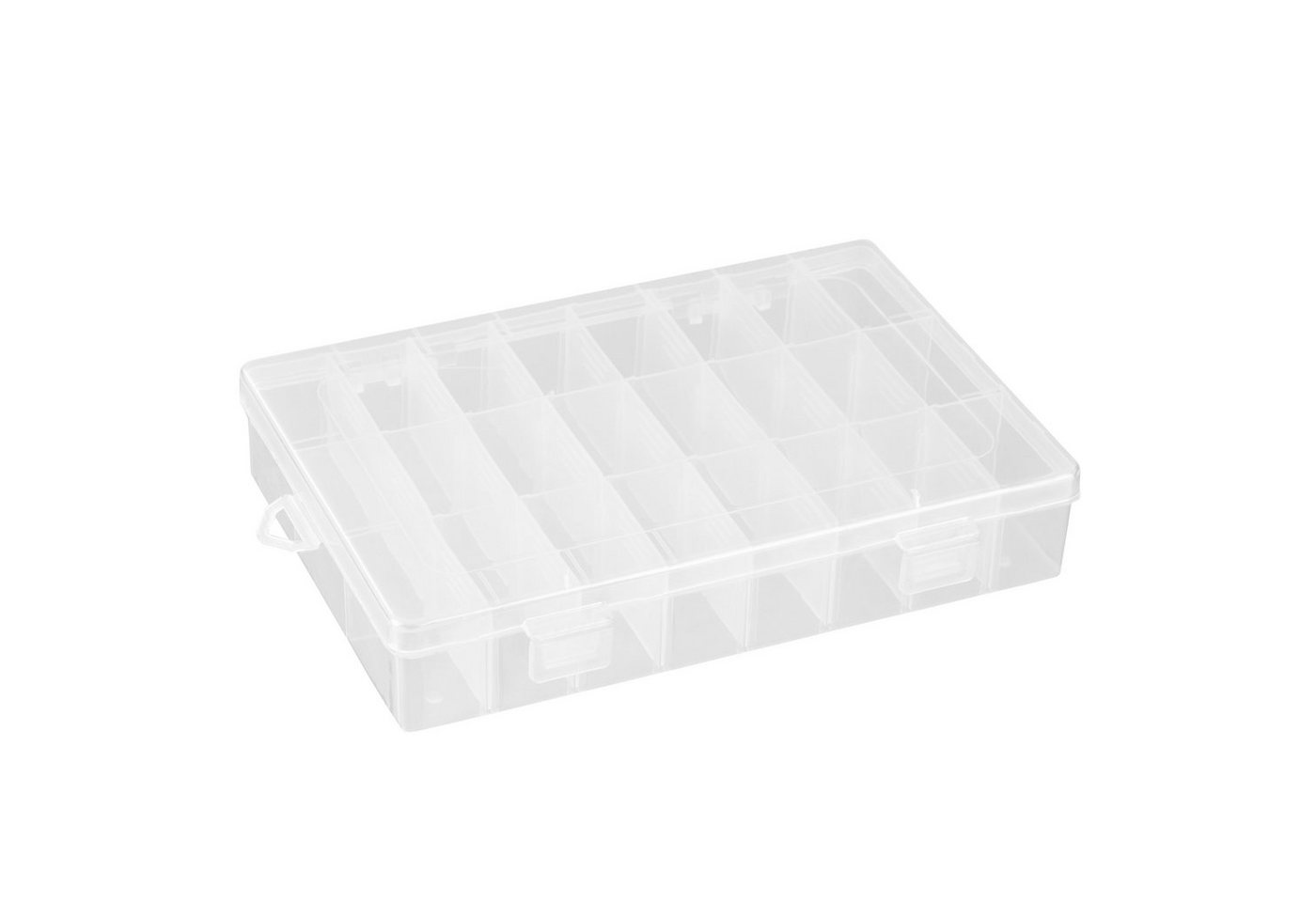 baytronic Transportbehälter baytronic Plastikbox mit 24 Fächern 195 x 130 x 35 mm (Bulk) von baytronic