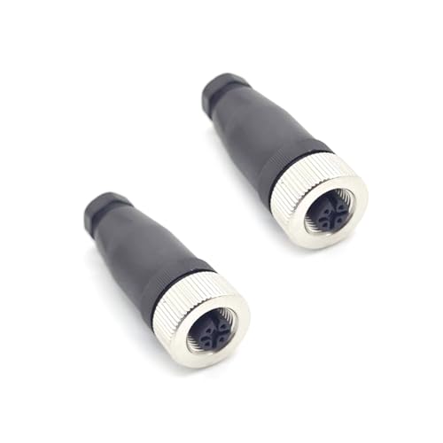 2 Stücke M12 Stecker 5 Polig, A Codierte Gerader Rundsteckverbinder 5 Pin vor Ort Installierbarer Schraubanschluss 12mm Aviation Buchse Steckverbinder IP67 Wasserdicht Industrielle Kreisverbinder 2 Stücke M12 Stecker 5 Polig, A Codierte Gerader Rundsteckverbinder 5 Pin vor Ort Installierbarer Schraubanschluss 12mm Aviation Buchse Steckverbinder IP67 Wasserdicht Industrielle Kreisverbinder von bayzconn
