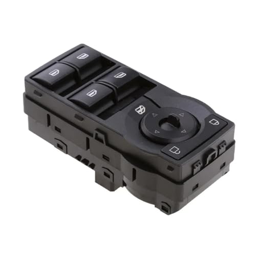 Für Holden Commodore VE 2006-2013 Grau Schwarz Mit Beleuchtung Elektrische Auto Fenster Control Switch Button Panel 92225343(Grey-Green Backlight) von bcumst