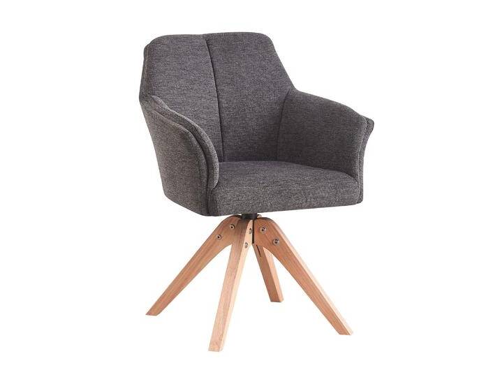 B-Ware Esszimmerstuhl DAISY Anthrazit von bdhome