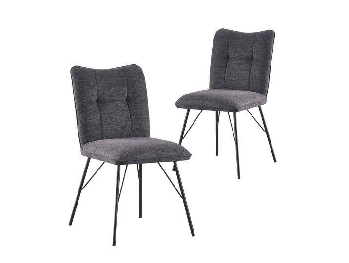 B-Ware Esszimmerstuhl NELE Anthrazit 2er Set B-Ware Esszimmerstuhl NELE Anthrazit 2er Set von bdhome