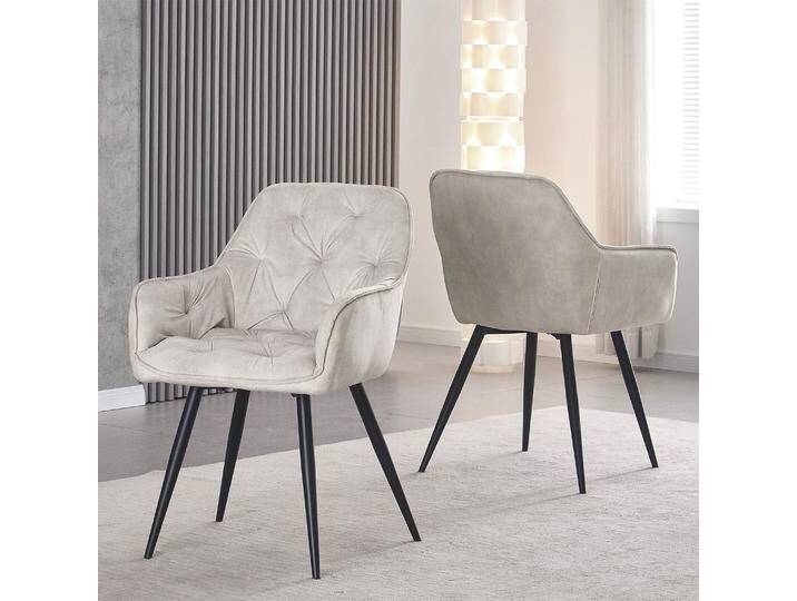 B&D home Esszimmerstuhl DIETER 2er Set Gelb von bdhome
