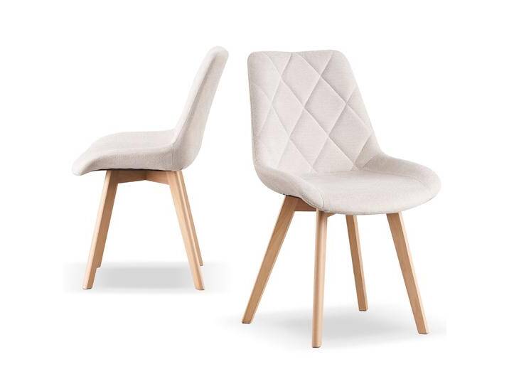 B&D home Esszimmerstuhl TANIA 2er Set Creme B&D home Esszimmerstuhl TANIA 2er Set Creme von bdhome