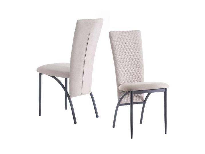 B&D home Esszimmerstuhl THADDÄUS 2er Set Grau B&D home Esszimmerstuhl THADDÄUS 2er Set Grau von bdhome
