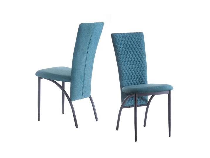 B&D home Esszimmerstuhl THADDÄUS 2er Set Petrol von bdhome