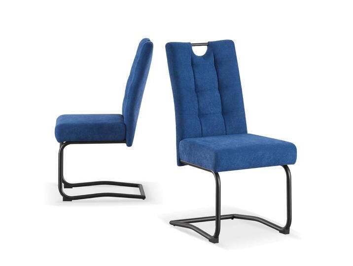 B&D home Freischwinger Stuhl SOFIA 2er Set Anthrazit B&D home Freischwinger Stuhl SOFIA 2er Set Anthrazit von bdhome