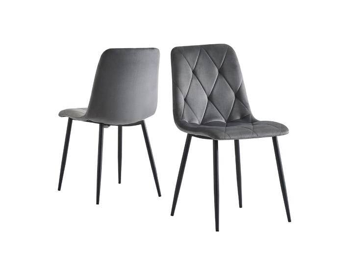 B&Dhome Esszimmerstuhl VICKA, 2er Set, Grau Hochwertige Möbel Online Kaufen B&Dhome Esszimmerstuhl VICKA, 2er Set, Grau Hochwertige Möbel Online Kaufen von bdhome