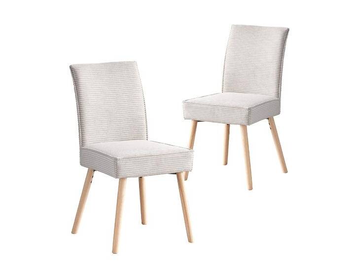 CEDRIC -Polsterstuhl 2er Set mit Taschenfederkern und Cord Stoffbezug CEDRIC -Polsterstuhl 2er Set mit Taschenfederkern und Cord Stoffbezug von bdhome