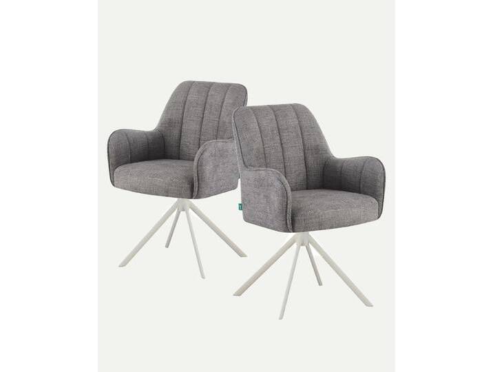 Esszimmerstühle THOMAS-ZURI 2er Set, 360° drehbar mit Rückholfunktion Esszimmerstühle THOMAS-ZURI 2er Set, 360° drehbar mit Rückholfunktion von bdhome