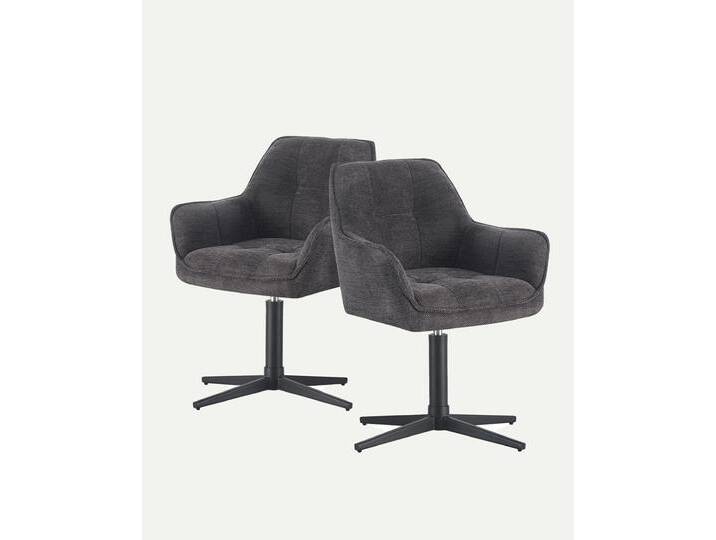 Esszimmerstuhl Thomas 2er-Set Schwarz Esszimmerstuhl Thomas 2er-Set Schwarz von bdhome