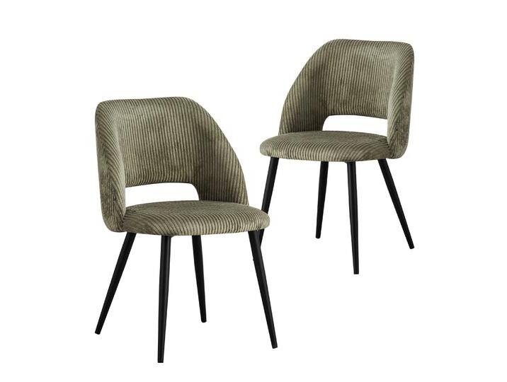 Esszimmerstuhl VICKY, 2er Set, Grün Esszimmerstuhl VICKY, 2er Set, Grün von bdhome