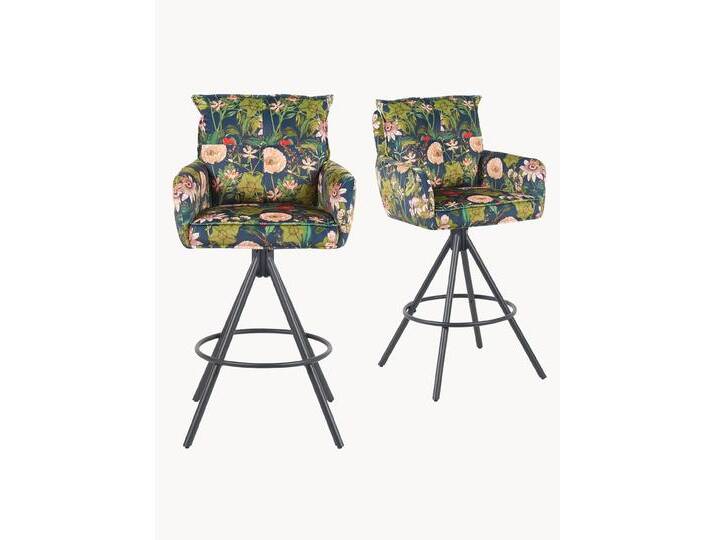 Kira 2er-Set- Premium Barhockerset in Cord oder Samtstoff Kira 2er-Set- Premium Barhockerset in Cord oder Samtstoff von bdhome