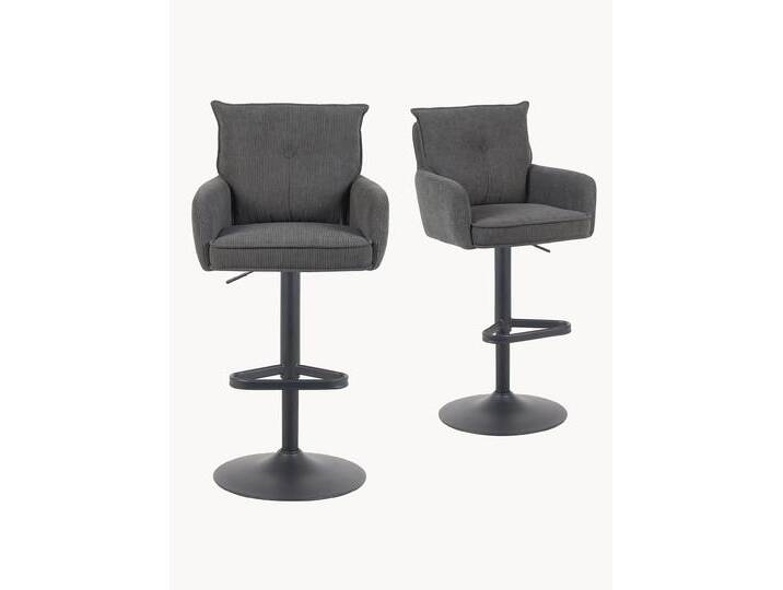 Kira 2er-Set- Premium Barhockerset in Cord oder Samtstoff Kira 2er-Set- Premium Barhockerset in Cord oder Samtstoff von bdhome