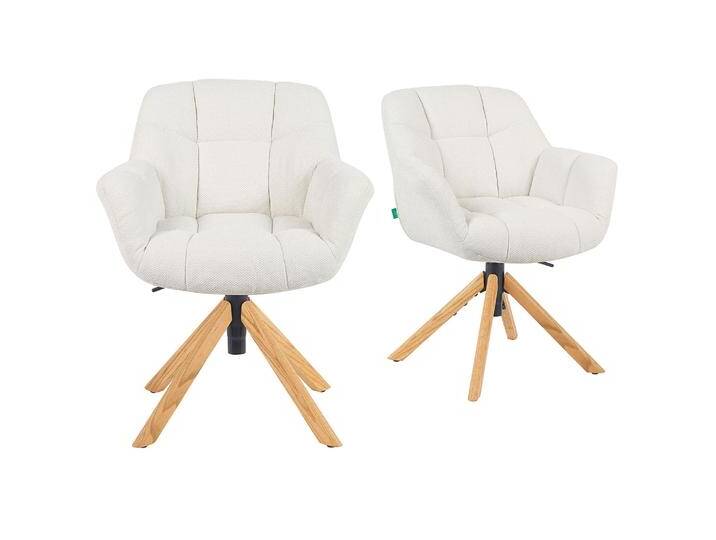 Mika-Nea 2er-Set - Moderner Schalenstuhl mit Holzgestell Mika-Nea 2er-Set - Moderner Schalenstuhl mit Holzgestell von bdhome