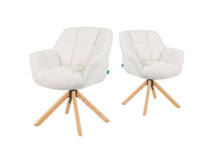 Mika-Nea 2er-Set - Moderner Schalenstuhl mit Holzgestell Mika-Nea 2er-Set - Moderner Schalenstuhl mit Holzgestell von bdhome