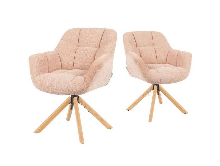 Mika-Nea 2er-Set - Moderner Schalenstuhl mit Holzgestell Mika-Nea 2er-Set - Moderner Schalenstuhl mit Holzgestell von bdhome