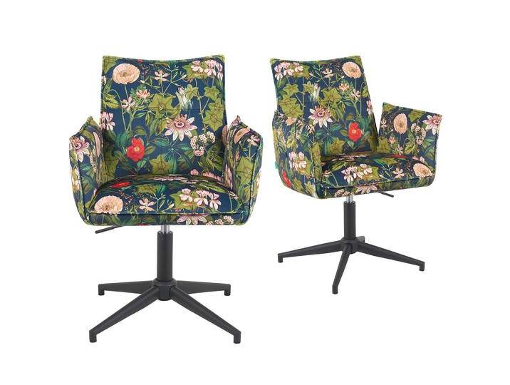 Mika-Nevio - Armlehnenstuhl 2er Set in Cord Mika-Nevio - Armlehnenstuhl 2er Set in Cord von bdhome