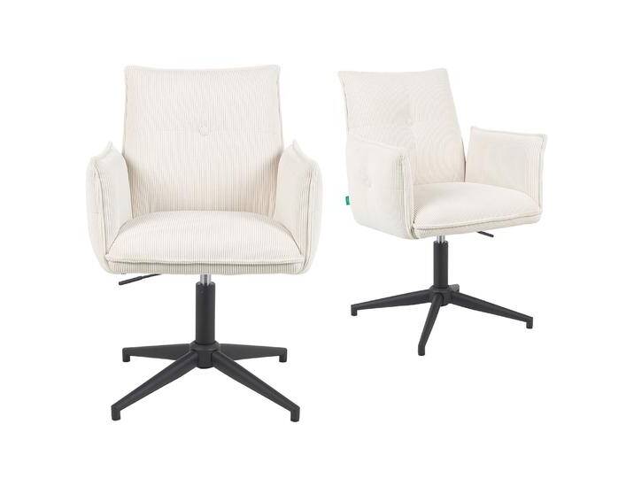 Mika-Nevio - Armlehnenstuhl 2er Set in Cord Mika-Nevio - Armlehnenstuhl 2er Set in Cord von bdhome