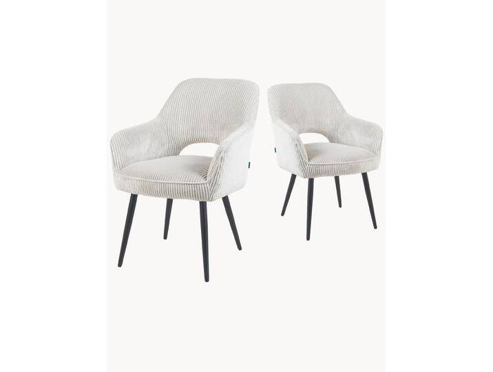 Mika-Nils 2er-Set- Esszimmerstuhl mit Federkernpolsterung von bdhome