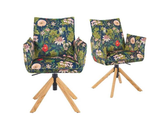 Mika-Paul 2er-Set - Armlehnenstuhl mit mini Cord Stoff Mika-Paul 2er-Set - Armlehnenstuhl mit mini Cord Stoff von bdhome