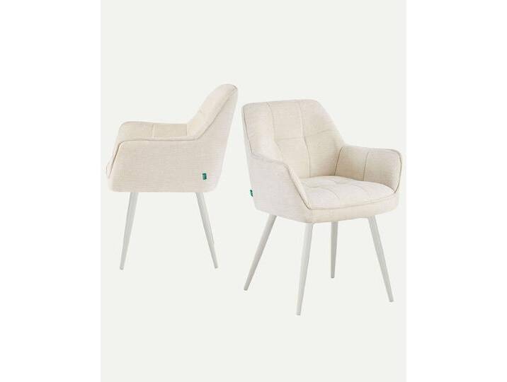 THOMAS-JILL 2er Set - zeitloser Polsterstuhl mit Metallbeinen THOMAS-JILL 2er Set - zeitloser Polsterstuhl mit Metallbeinen von bdhome
