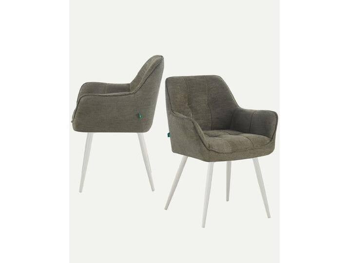 THOMAS-JILL 2er Set - zeitloser Polsterstuhl mit Metallbeinen THOMAS-JILL 2er Set - zeitloser Polsterstuhl mit Metallbeinen von bdhome