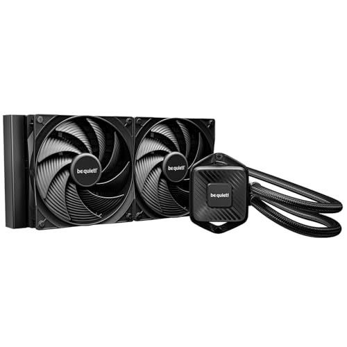 be quiet! Pure Loop 3 280 mm All-in-One-Wasserkühlung für übertaktete AMD/Intel-Systeme, 2x Pure Wings 3 140 mm PWM high-speed Lüfter, hoher statischer Druck, flüsterleise PWM-Pumpe be quiet! Pure Loop 3 280 mm All-in-One-Wasserkühlung für übertaktete AMD/Intel-Systeme, 2x Pure Wings 3 140 mm PWM high-speed Lüfter, hoher statischer Druck, flüsterleise PWM-Pumpe von be quiet!