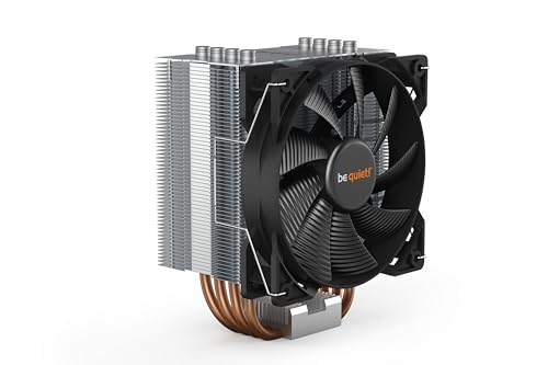 be quiet! Pure Rock 2, CPU Kühler, 150W TDP, Pure Wings 2 120mm PWM, 4 6mm Heatpipes, asymmetrisches Design, Single Tower, BK006 von be quiet!
