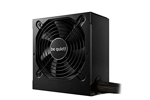 be quiet! System Power 10 450W, 80 Plus Bronze, leiser, temperaturgesteuerter 120mm-Qualitätslüfter, Unterstützung von leistungsstarken GPUs, Schwarze Flachbandkabel, BN326 von be quiet!