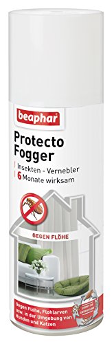 BEAPHAR - Protecto Insekten Vernebler - Mit S-Methopren - Gegen Flöhe Und Andere Parasiten - Stoppt Die Entwicklung Vom Ei Zur Larve - 6 Monate Schutz - 200 ml von beaphar