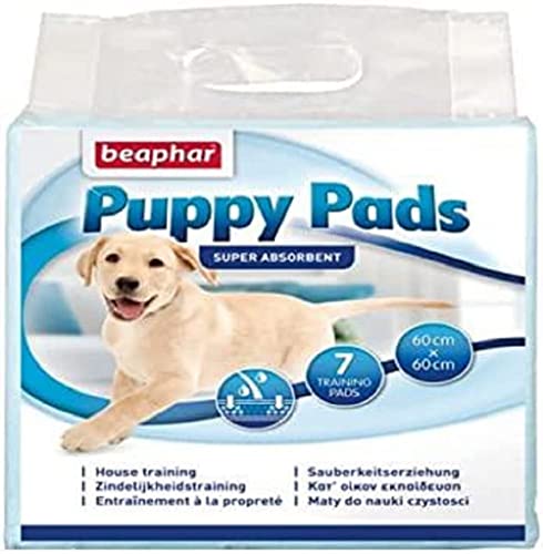 Beaphar 12637 Puppy Pads, Hygieneunterlagen für Welpen, 60 x 60 cm von beaphar