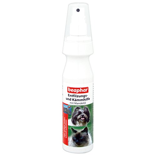 BEAPHAR - Entfilzungs- Und Kämmhilfe Spray - Für Hunde Und Katzen - Zum Kämmen Und Entfilzen - Erleichtert Das Frisieren - Mit Mandelöl - Feiner Pumpzerstäuber - 150ml BEAPHAR - Entfilzungs- Und Kämmhilfe Spray - Für Hunde Und Katzen - Zum Kämmen Und Entfilzen - Erleichtert Das Frisieren - Mit Mandelöl - Feiner Pumpzerstäuber - 150ml von beaphar
