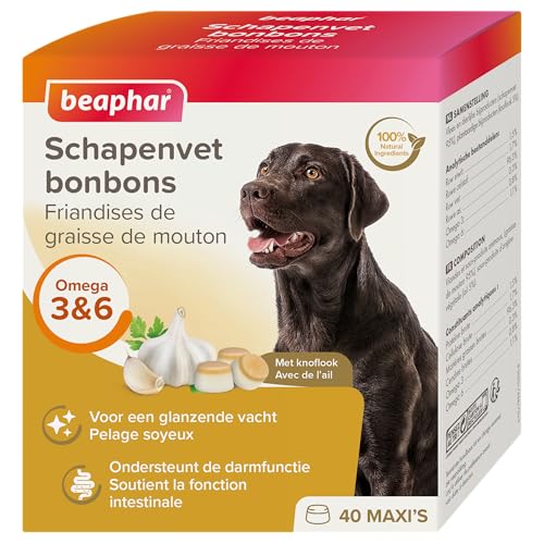 beaphar Haut- und Fellkur Bonbons mit Knoblauch - 245 g von beaphar