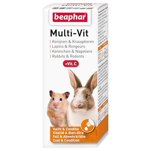 beaphar Multi-VIT für Kaninchen und Nagetiere - 50 ml beaphar Multi-VIT für Kaninchen und Nagetiere - 50 ml von beaphar