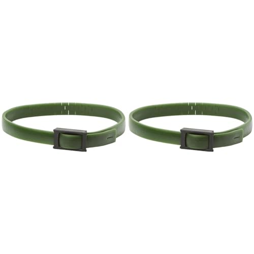 beaphar Zecken- & Flohschutz Halsband Katze | Schutz vor Zecken Flöhen | Wirkt 4 Monate | Katzenhalsband mit Sicherheitsverschluss | Farbe: Grün | Länge: 35cm (Packung mit 2) von beaphar