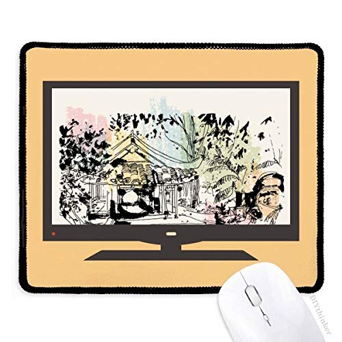 beatChong A Peaceful Pavillon in Lijiang China Computer Mouse Pad Anti-Rutsch-Gummi Mousepad Spiel Büro von beatChong