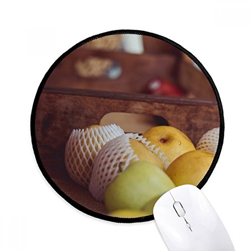 beatChong Bild Peer Frische gemäßigter Obst Bild Runde Griffige Mousepads Schwarz genähte Kanten Spiel Büro-Geschenk beatChong Bild Peer Frische gemäßigter Obst Bild Runde Griffige Mousepads Schwarz genähte Kanten Spiel Büro-Geschenk von beatChong