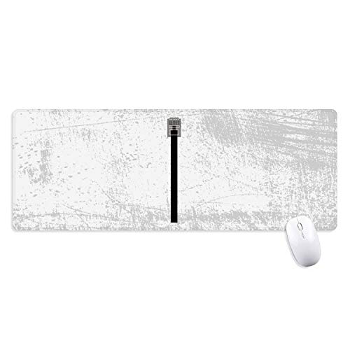 beatChong Black Internet-Kabel USB-Stecker Muster Anti-Rutsch-Mousepad Große Erweiterte Spiel Büro titched Kanten Computer-Mat Geschenk beatChong Black Internet-Kabel USB-Stecker Muster Anti-Rutsch-Mousepad Große Erweiterte Spiel Büro titched Kanten Computer-Mat Geschenk von beatChong