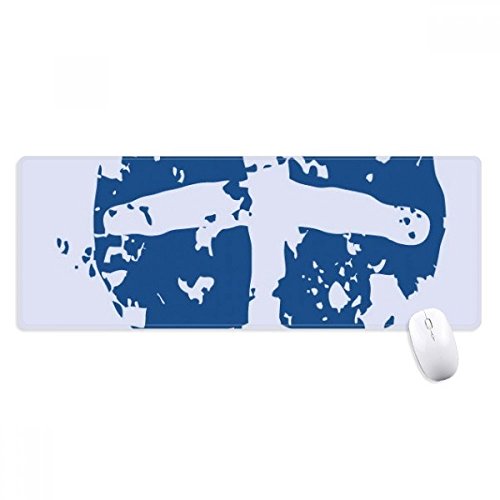 beatChong Blau Flugzeug Design Illustration Muster Griffige Mousepad Große Erweiterte Spiel Büro titched Kanten Computer-Mat Geschenk beatChong Blau Flugzeug Design Illustration Muster Griffige Mousepad Große Erweiterte Spiel Büro titched Kanten Computer-Mat Geschenk von beatChong