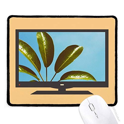 beatChong Blauer Himmel Blatt Pflanze Bild Natur Computer Mouse Pad Anti-Rutsch-Gummi Mousepad Spiel Büro von beatChong