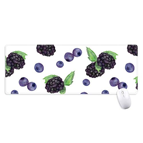 beatChong Blueberry Obst Aquarell Illustration Muster Griffige Mousepad Große Erweiterte Spiel Büro titched Kanten Computer-Mat Geschenk beatChong Blueberry Obst Aquarell Illustration Muster Griffige Mousepad Große Erweiterte Spiel Büro titched Kanten Computer-Mat Geschenk von beatChong