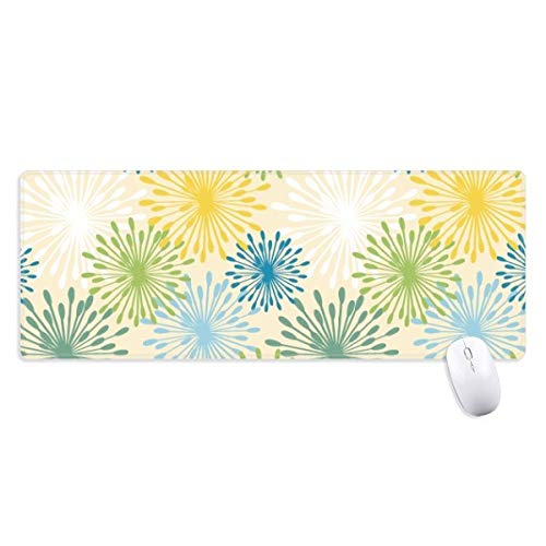 beatChong Blume Pflanze Farbe Löwenzahn Griffige Mousepad Große Erweiterte Spiel Büro titched Kanten Computer-Mat Geschenk von beatChong