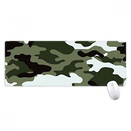 beatChong Camouflage-Linie Kunst-Korn-Illustration Muster Griffige Mousepad Große Erweiterte Spiel Büro titched Kanten Computer-Mat Geschenk von beatChong