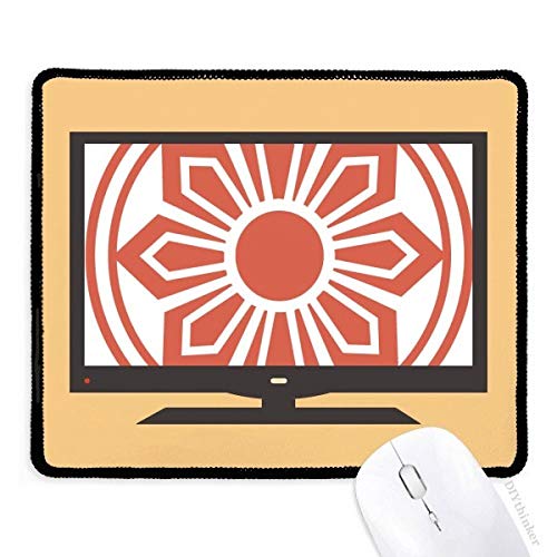 beatChong China Chinesische Rote Blume Traditionelle Muster Computer Mouse Pad Anti-Rutsch-Gummi Mousepad Spiel Büro von beatChong