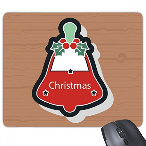 beatChong Christmas Bells Weihnachten Cartoon Icon Rectangle Griffige Gummi Mousepad Spiel Mauspad Geschenk von beatChong