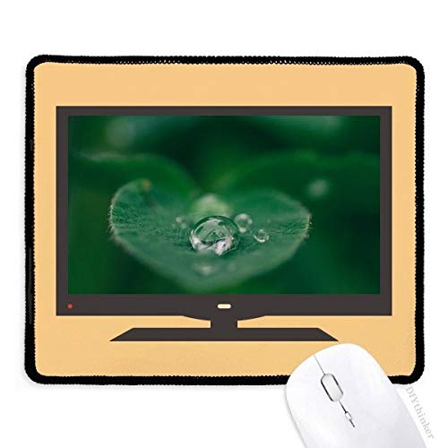 beatChong Dewdrop Blatt Pflanze Natur Bild Computer Mauspad Griffige Gummi Mousepad Spiel Büro von beatChong