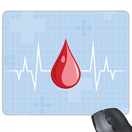 beatChong Elektrokardiogramm Blut, Design, Muster Anti-Rutsch-Gummi Mousepad Spiel Büro Mauspad Geschenk von beatChong